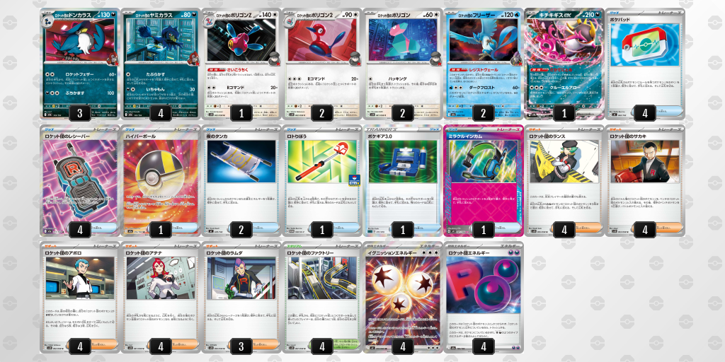 シティリーグ2026 シーズン4 シニアリーグ 3位 デッキ