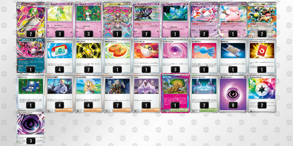 シティリーグ2026 シーズン4 オープンリーグ 9位 デッキ