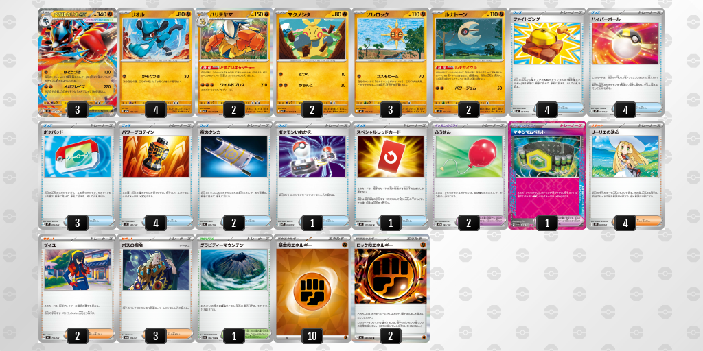 シティリーグ2026 シーズン4 ジュニアリーグ 5位 デッキ