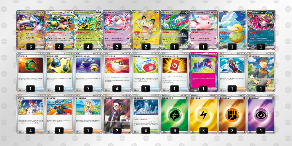 シティリーグ2026 シーズン4 オープンリーグ 5位 デッキ