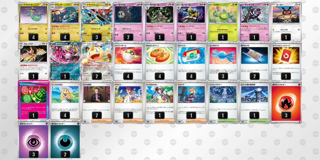 シティリーグ2026 シーズン4 オープンリーグ 5位 デッキ