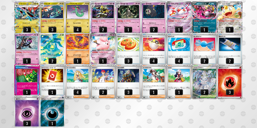 シティリーグ2026 シーズン4 オープンリーグ 9位 デッキ