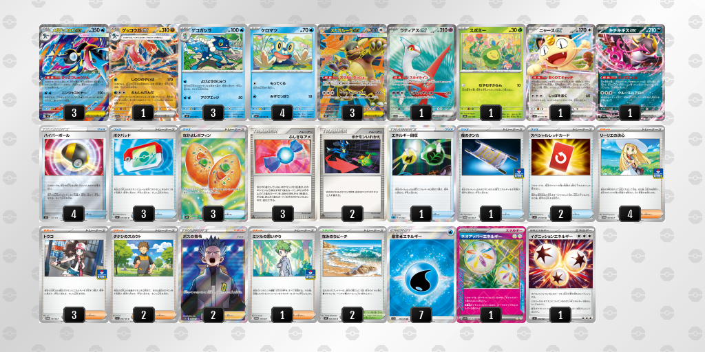 シティリーグ2026 シーズン4 オープンリーグ 9位 デッキ