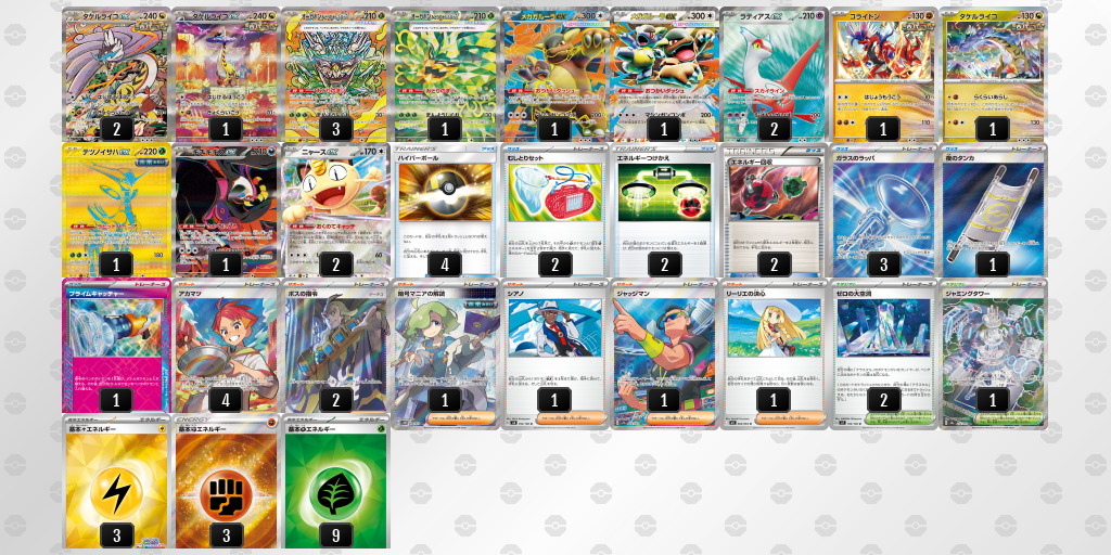 シティリーグ2026 シーズン4 ジュニアリーグ 2位 デッキ