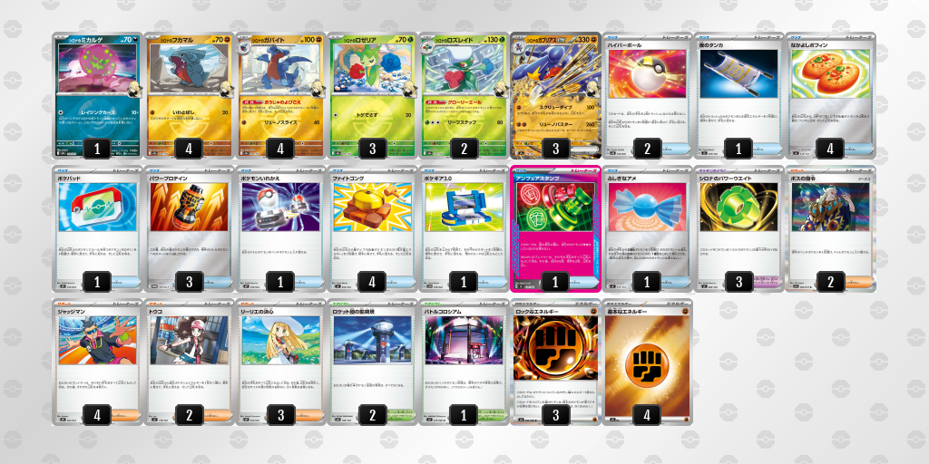 シティリーグ2026 シーズン4 オープンリーグ 3位 デッキ