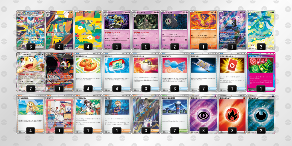 シティリーグ2026 シーズン4 ジュニアリーグ 5位 デッキ