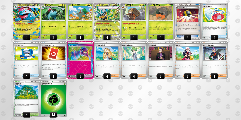 シティリーグ2026 シーズン4 オープンリーグ 9位 デッキ