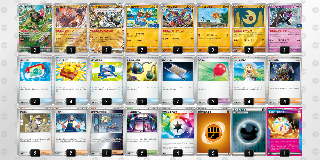 シティリーグ2026 シーズン4 ジュニアリーグ 5位 デッキ