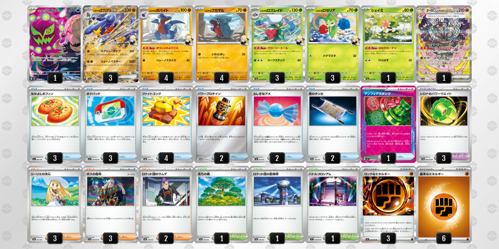 シティリーグ2026 シーズン4 オープンリーグ 9位 デッキ