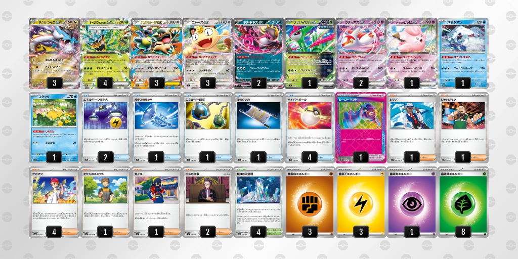 シティリーグ2026 シーズン4 オープンリーグ 3位 デッキ