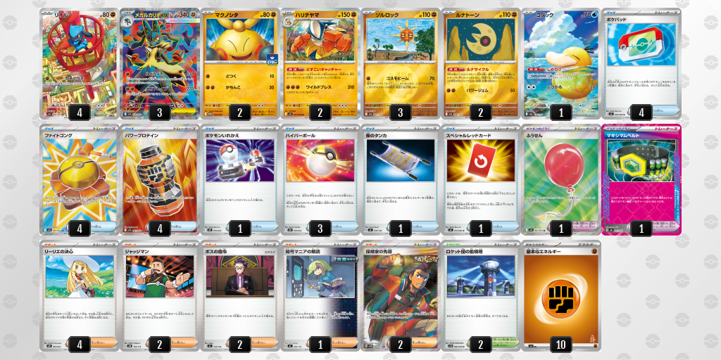 シティリーグ2026 シーズン4 オープンリーグ 5位 デッキ