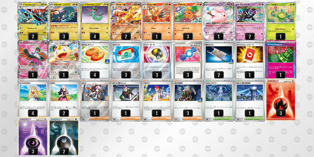 シティリーグ2026 シーズン4 オープンリーグ 5位 デッキ