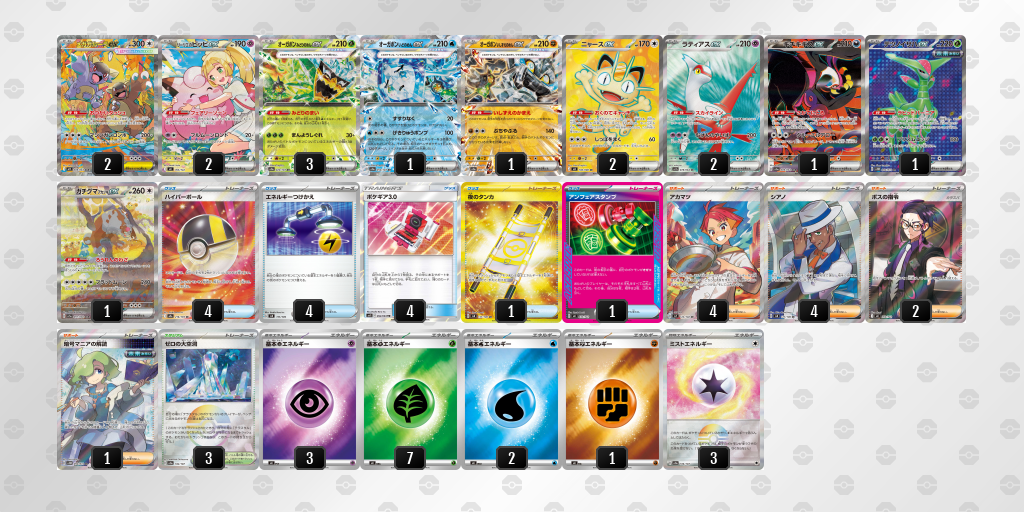 シティリーグ2026 シーズン4 シニアリーグ 2位 デッキ