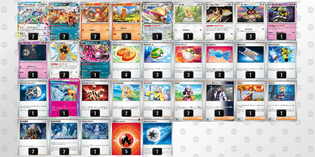 [CL] 2025-10-25 CityLeague2026 S1 公開組 - 1位 牌組圖片