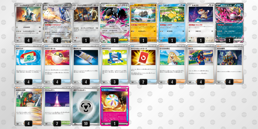 シティリーグ2026 シーズン4 オープンリーグ 9位 デッキ