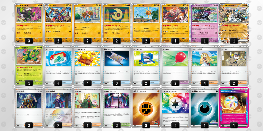 シティリーグ2026 シーズン4 シニアリーグ 5位 デッキ