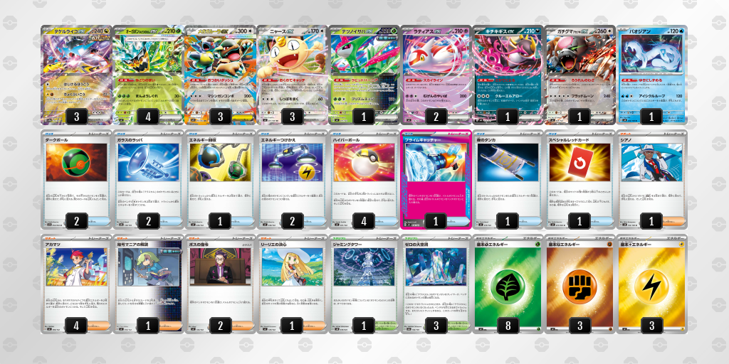 シティリーグ2026 シーズン4 オープンリーグ 3位 デッキ