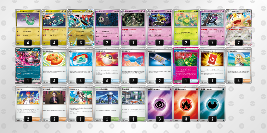 シティリーグ2026 シーズン4 オープンリーグ 5位 デッキ