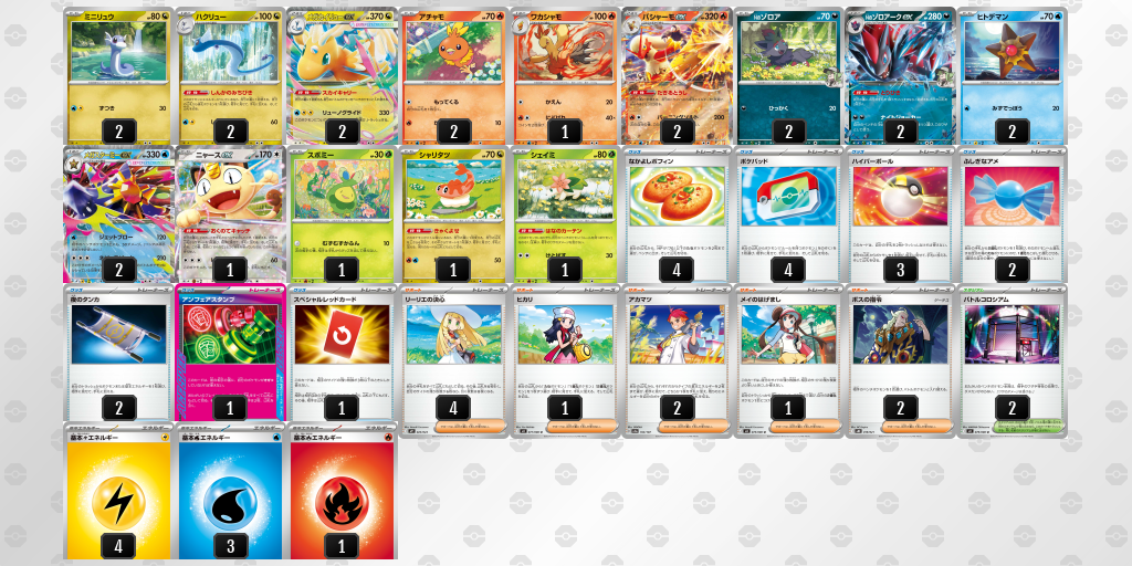 シティリーグ2026 シーズン4 オープンリーグ 9位 デッキ