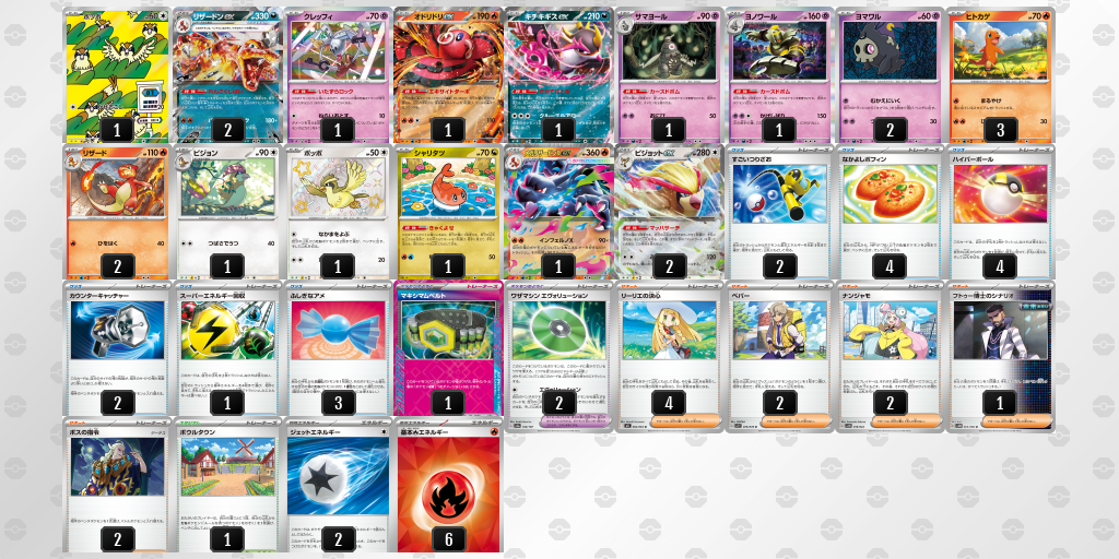 [CL] 2025-10-25 CityLeague2026 S1 公開組 - 9位 牌組圖片