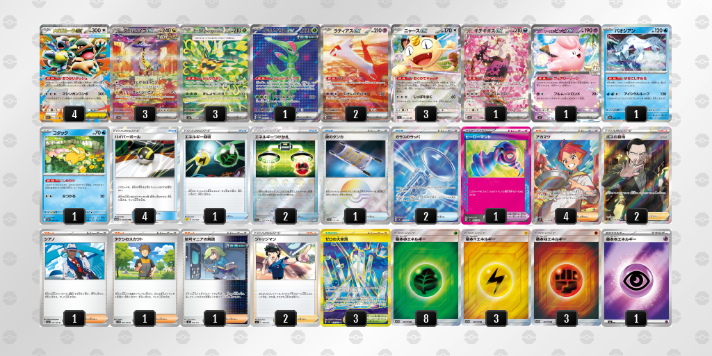 シティリーグ2026 シーズン4 オープンリーグ 5位 デッキ