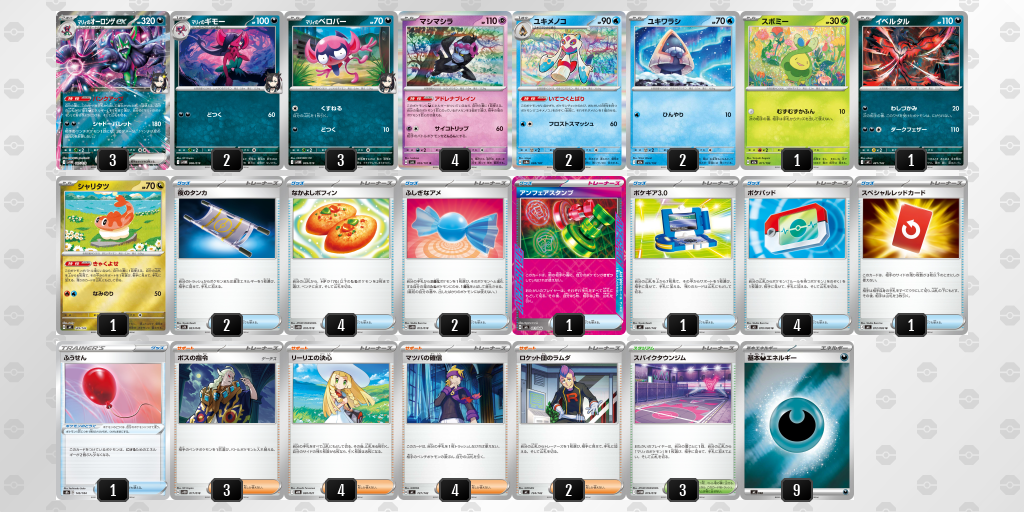 シティリーグ2026 シーズン4 オープンリーグ 5位 デッキ