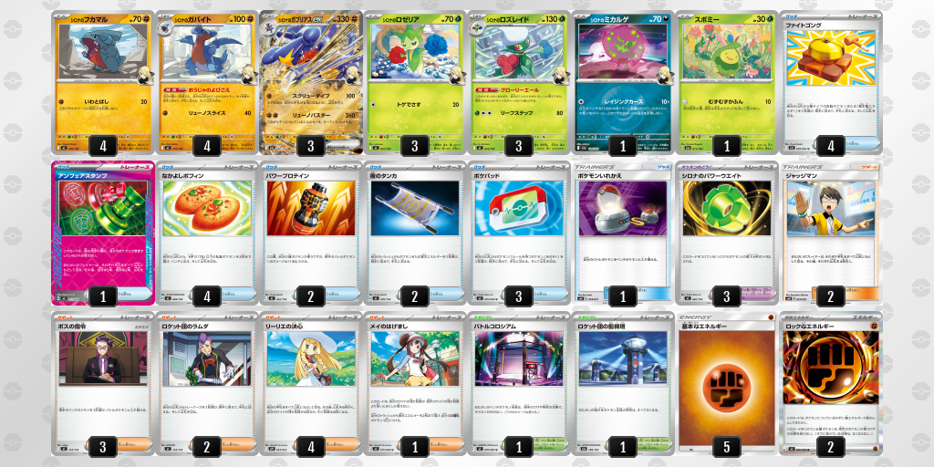 シティリーグ2026 シーズン4 オープンリーグ 9位 デッキ