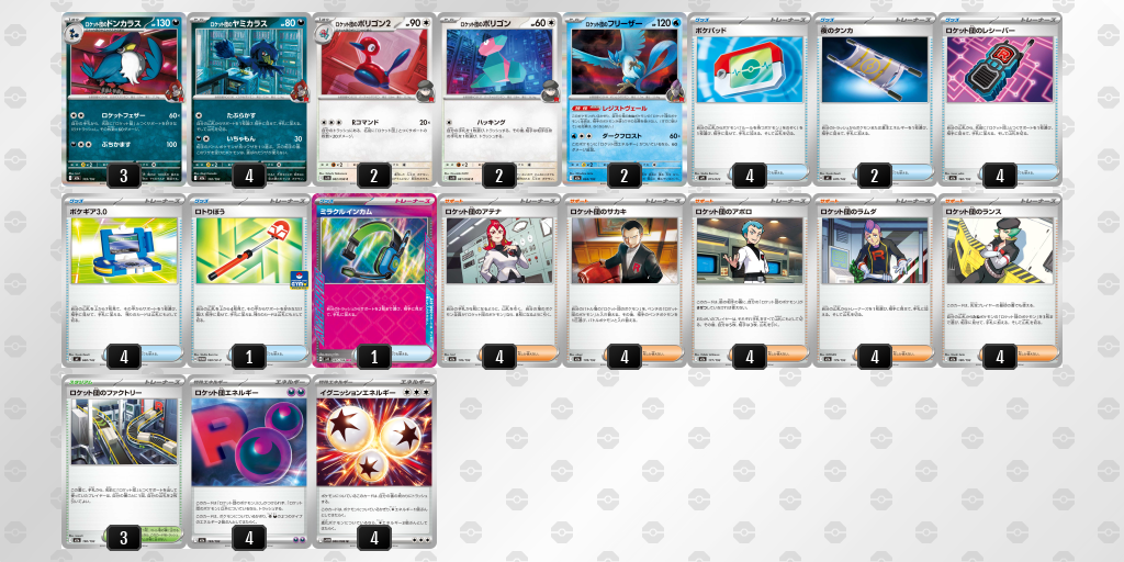 シティリーグ2026 シーズン4 オープンリーグ 9位 デッキ