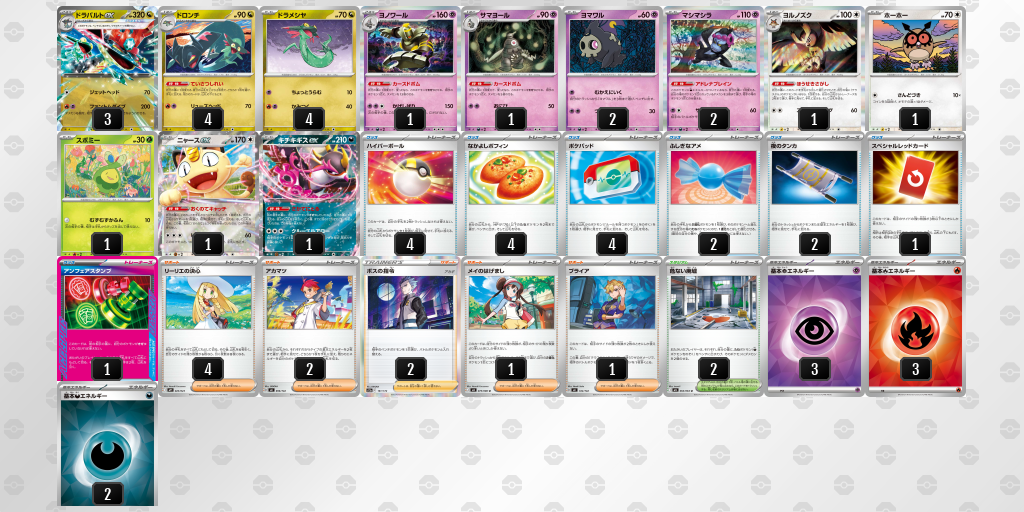 シティリーグ2026 シーズン4 オープンリーグ 9位 デッキ