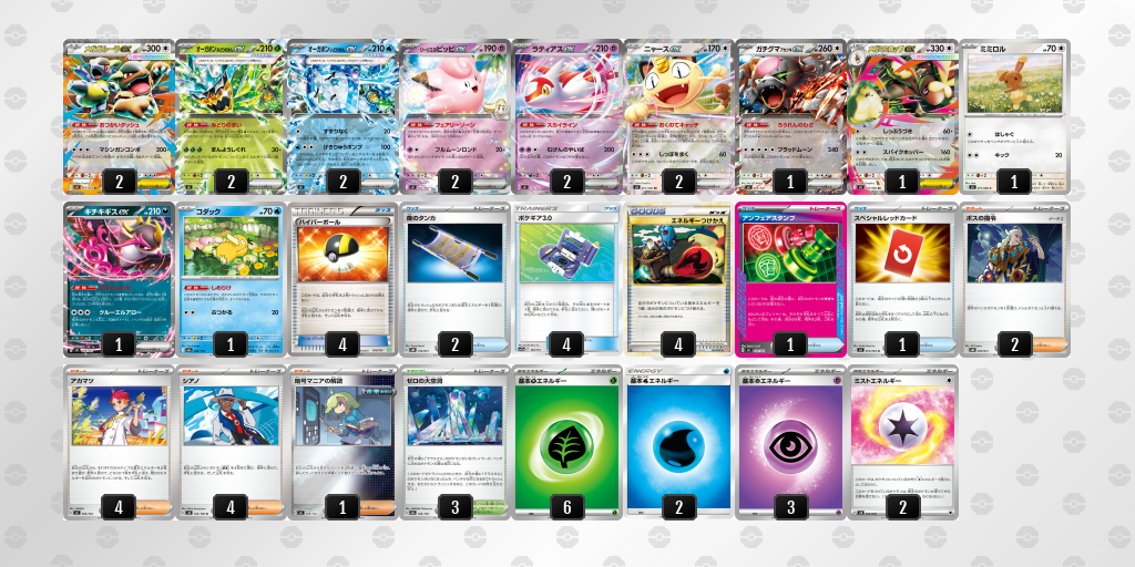 シティリーグ2026 シーズン4 オープンリーグ 9位 デッキ