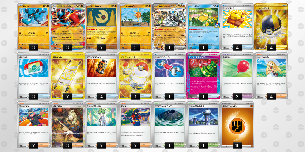 シティリーグ2026 シーズン4 オープンリーグ 9位 デッキ