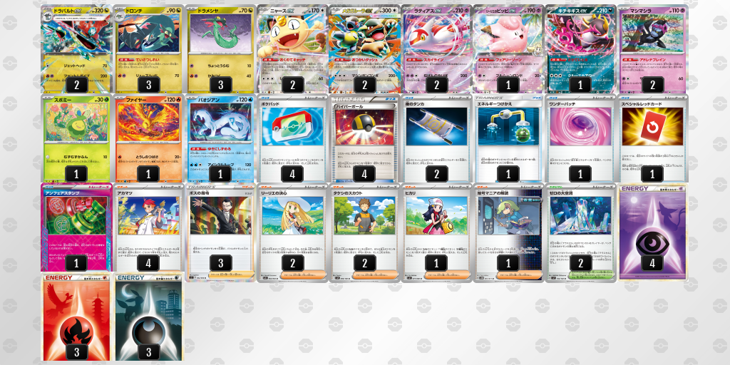 シティリーグ2026 シーズン4 オープンリーグ 5位 デッキ