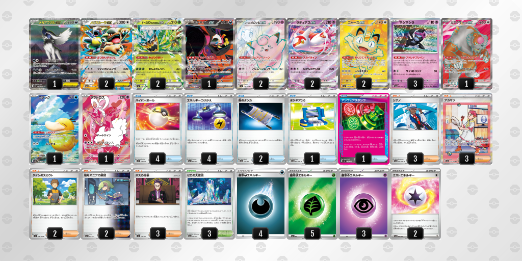 シティリーグ2026 シーズン4 シニアリーグ 3位 デッキ