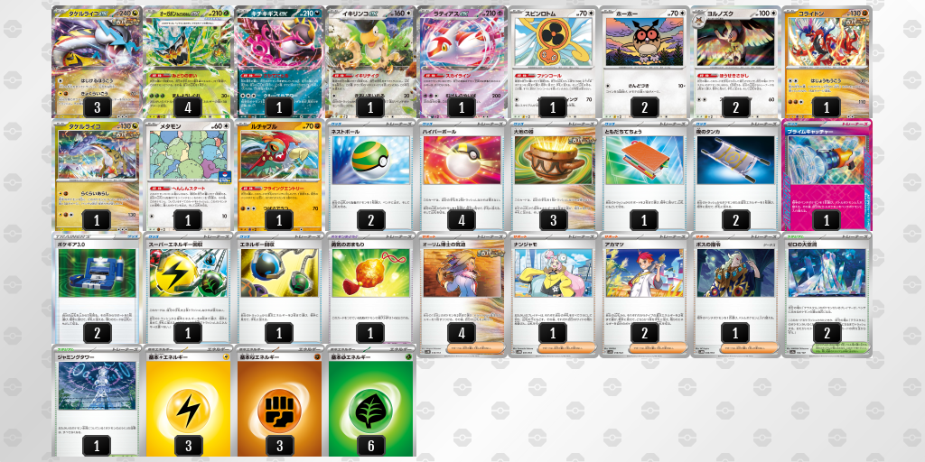 [CL] 2025-11-09 CityLeague2026 S2 公開組 - 9位 牌組圖片