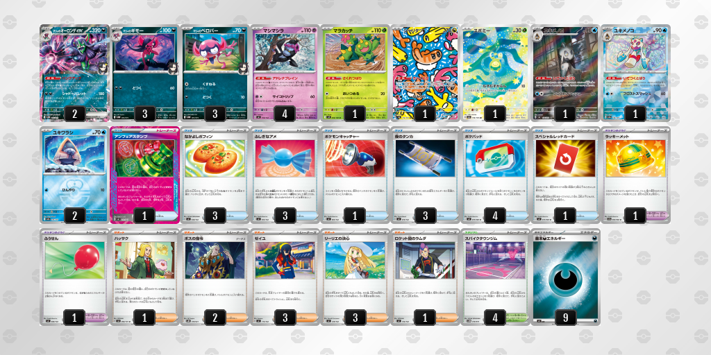 シティリーグ2026 シーズン4 オープンリーグ 5位 デッキ