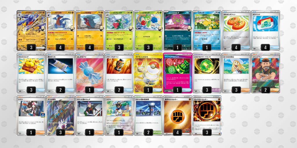 シティリーグ2026 シーズン4 ジュニアリーグ 1位 デッキ