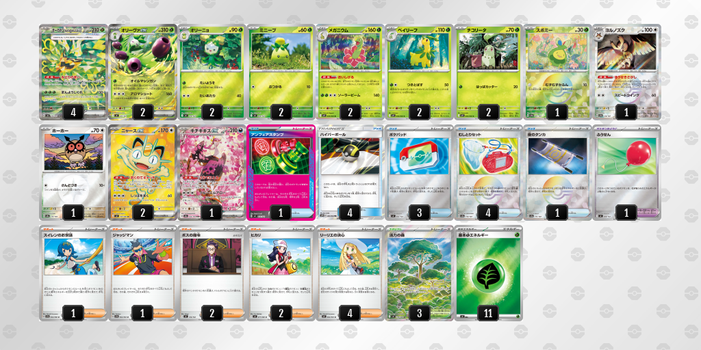 シティリーグ2026 シーズン3 オープンリーグ 3位 デッキ