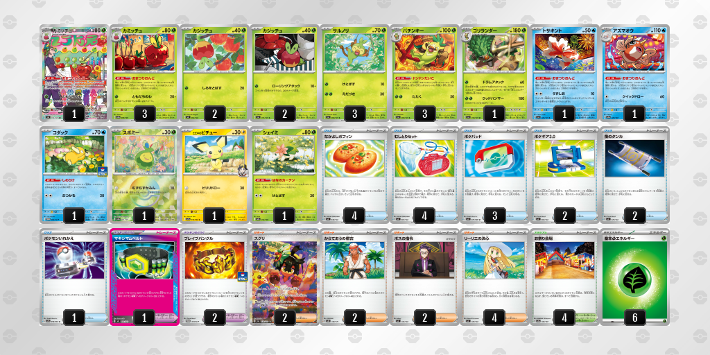 シティリーグ2026 シーズン4 オープンリーグ 5位 デッキ