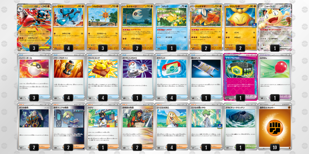 シティリーグ2026 シーズン4 オープンリーグ 3位 デッキ