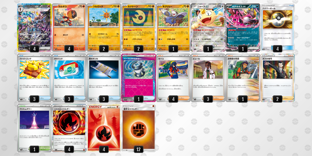 シティリーグ2026 シーズン4 オープンリーグ 9位 デッキ