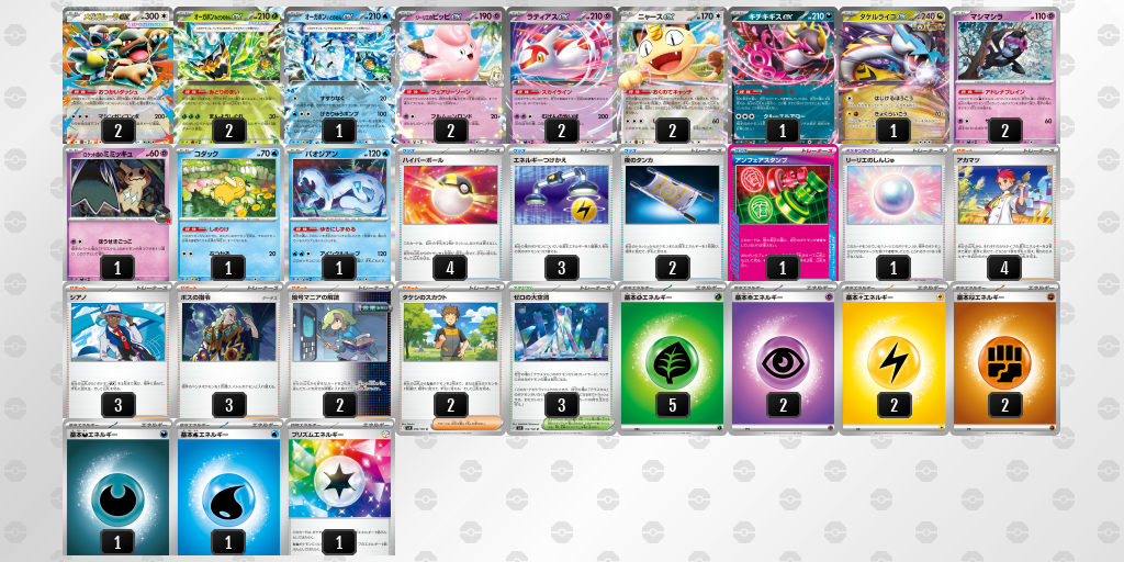 シティリーグ2026 シーズン4 オープンリーグ 2位 デッキ