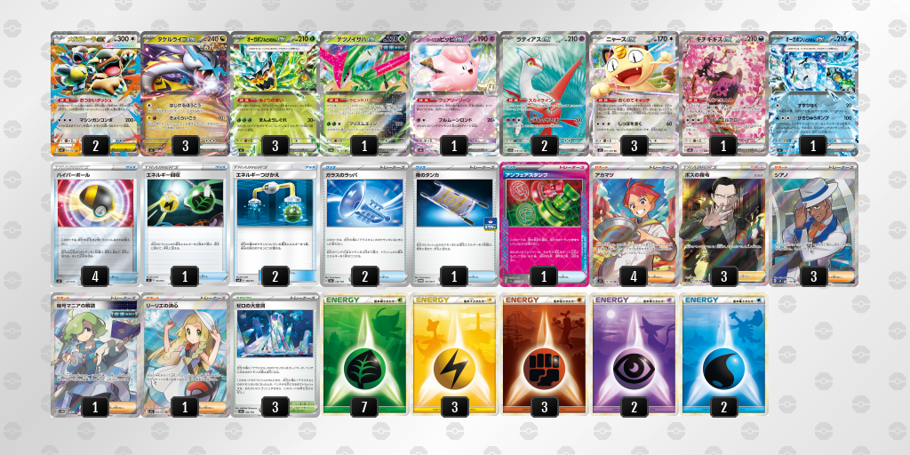 シティリーグ2026 シーズン4 オープンリーグ 5位 デッキ