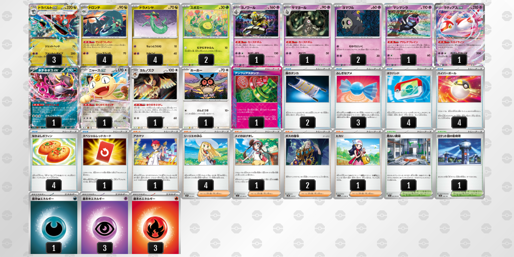 シティリーグ2026 シーズン4 シニアリーグ 5位 デッキ