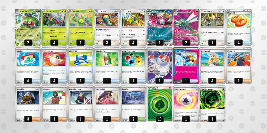 シティリーグ2026 シーズン4 オープンリーグ 5位 デッキ