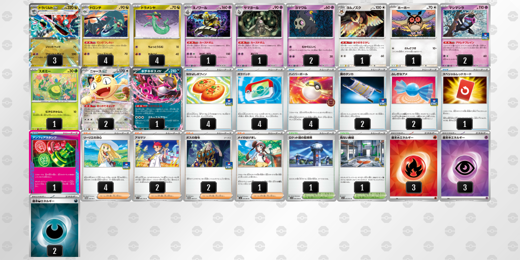 シティリーグ2026 シーズン4 オープンリーグ 9位 デッキ