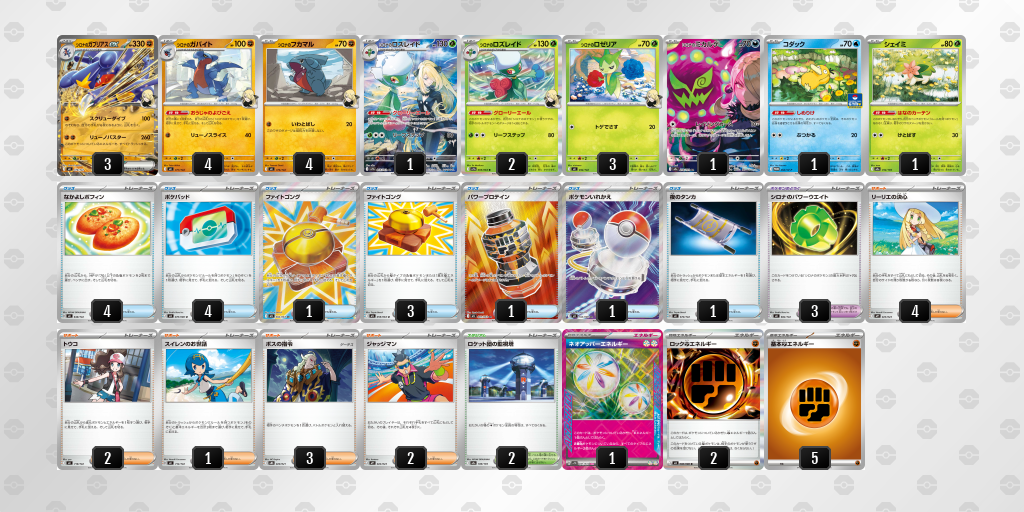 シティリーグ2026 シーズン3 オープンリーグ 9位 デッキ