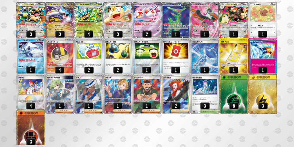 シティリーグ2026 シーズン4 シニアリーグ 2位 デッキ