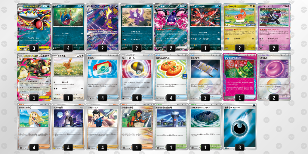 シティリーグ2026 シーズン4 オープンリーグ 9位 デッキ