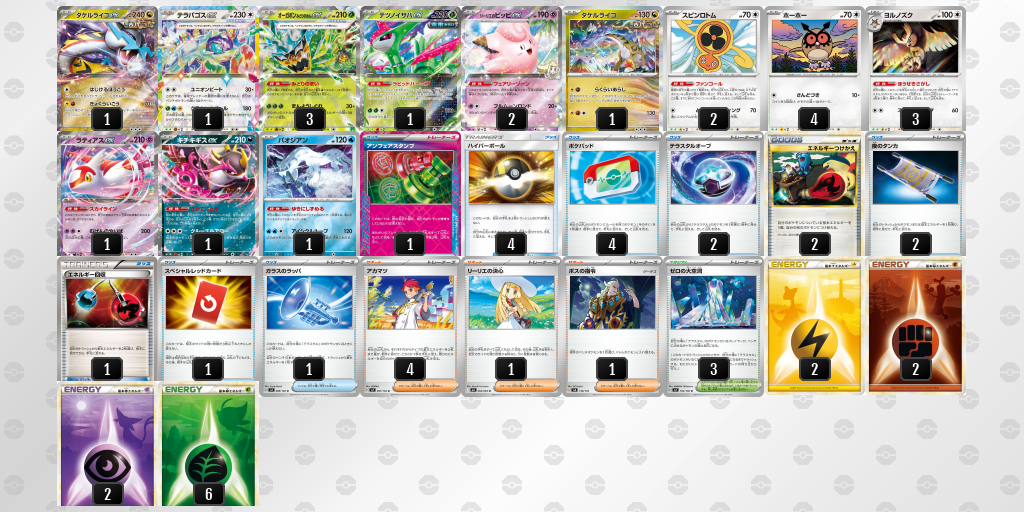 シティリーグ2026 シーズン4 オープンリーグ 2位 デッキ