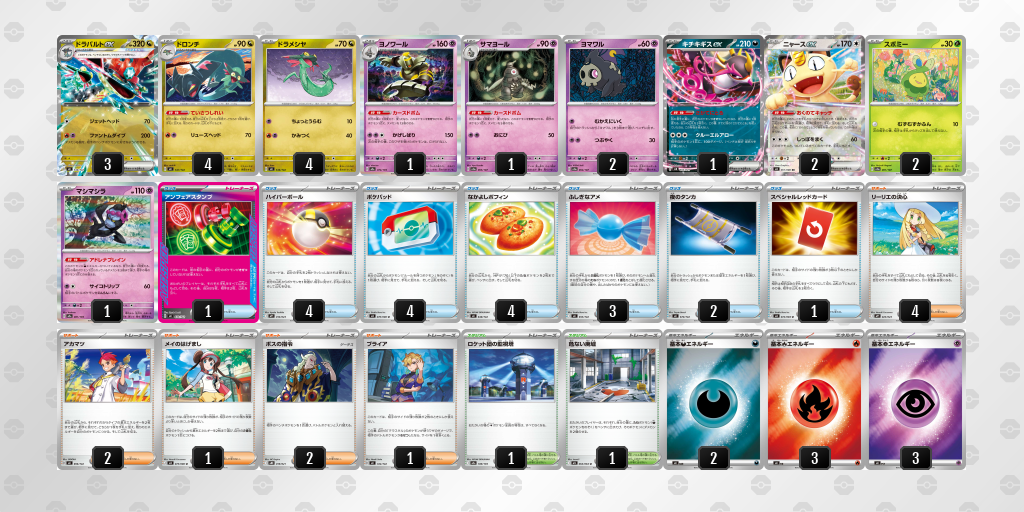 シティリーグ2026 シーズン4 オープンリーグ 5位 デッキ